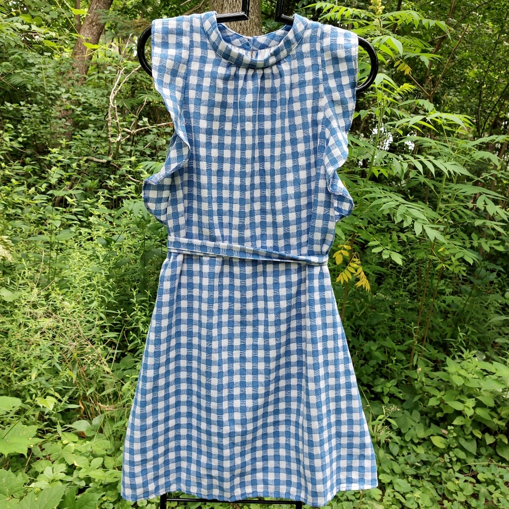 Blue Gingham Dress by Entro